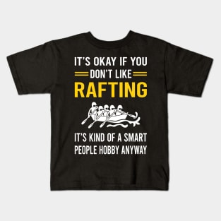 Smart People Hobby Rafting Kids T-Shirt